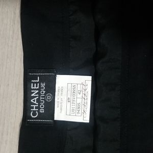 CHANEL BLACK SKIRT